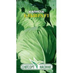 Капуста білоголова Ельвіра F1 /20 насінин/ *ЕлітСорт*