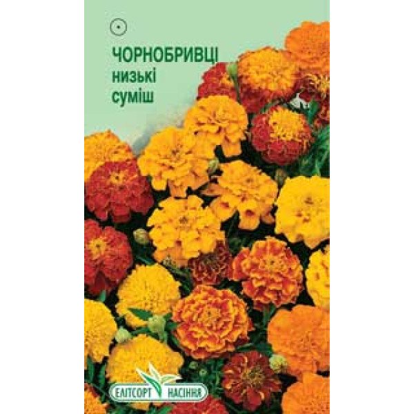 Насіння чорнобривців низька суміш /0,5 г/ *ЕлітСорт*