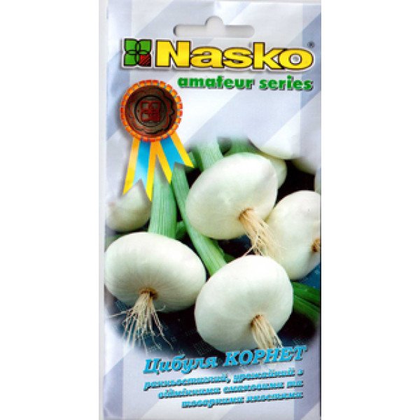 Насіння цибулі Корнет /2 г/ *Наско*
