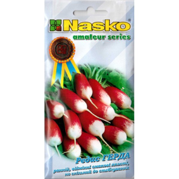 Насіння редиски Герда /5 г/ *Наско*
