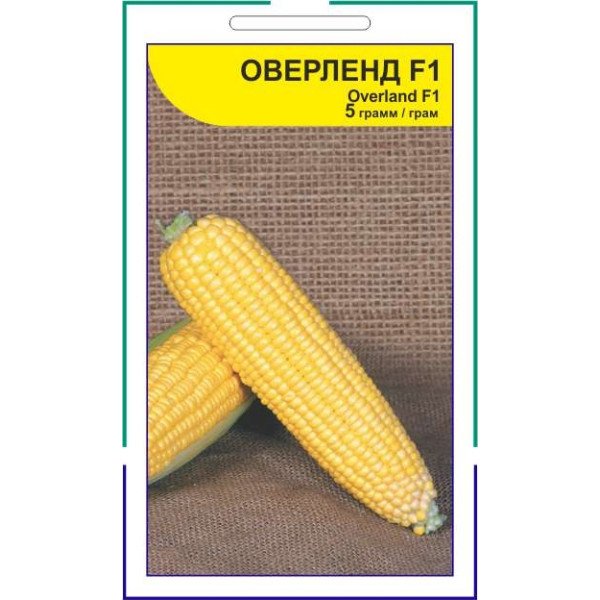 Насіння кукурудзи цукрової Оверленд F1 /5 г/ *АгроПак*