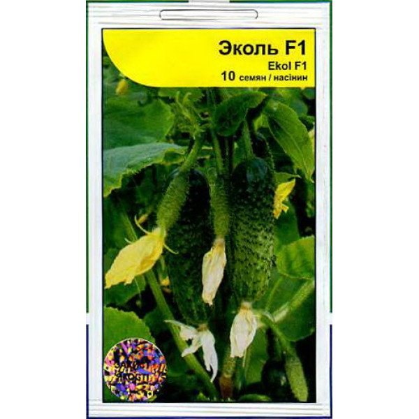 Насіння огірка Еколь F1 /10 насінин/ *АгроПак*