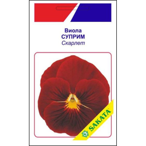 Віола Супрім скарлет /10 насінин/ *АгроПак*