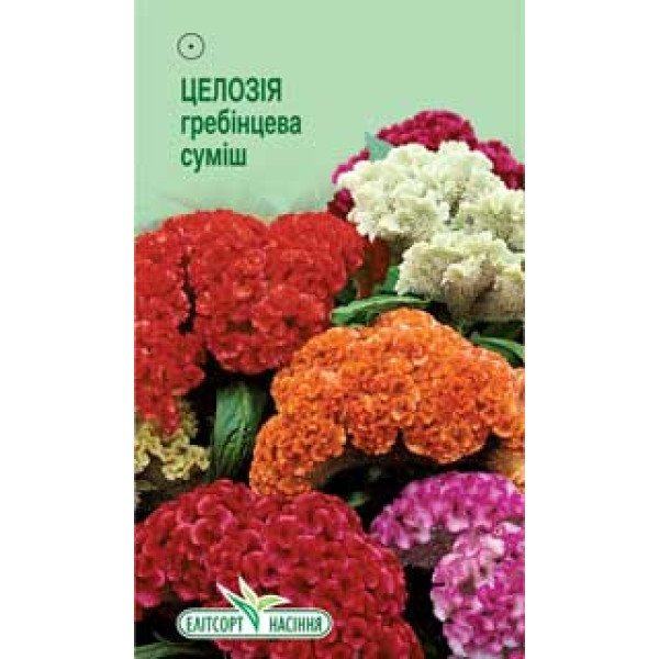 Насіння целозії гребінчаста суміш /0,2 г/ *ЭлитСорт*