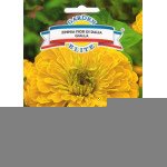 Цинія махрова Квітка Даліди жовта /1 г/ *Garden Elite*
