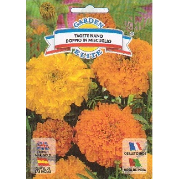 Бархатцы махровые карликовые смесь /1 г/ *Garden Elite*