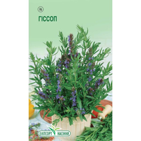 Насіння гісопу /0,2 г/ *ЕлітСорт*