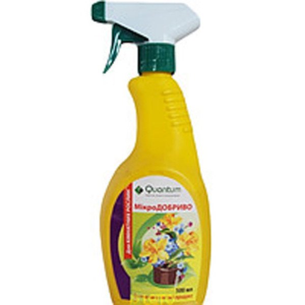 Добриво Квантум Кімнатні рослини розпилювач /500 мл/ *Quantum*