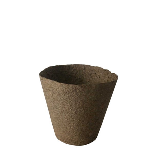 Торфяной горшочек /10 штук Ø80мм h=80мм/ *ДСГ*