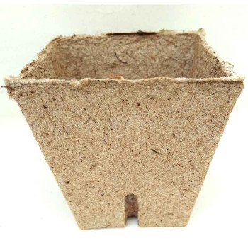 Торф'яний горщик квадратний /10 штук 60х60мм/ *Jiffy*