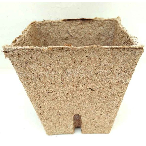 Торф'яний горщик квадратний /10 штук 60х60мм/ *Jiffy*