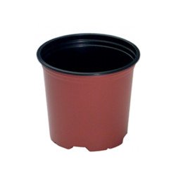 Горщик 0,69л теракотовий /5 шт Ø12см/ *Modiform*