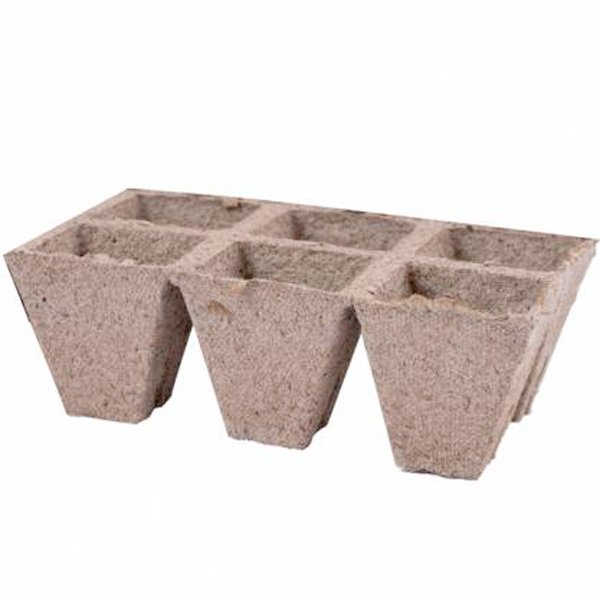 Торфяная кассета 6 ячеек /8х8см/ *Jiffy*