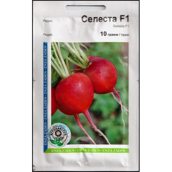 Насіння редиски Селеста F1 /10 г/ *АгроПак*