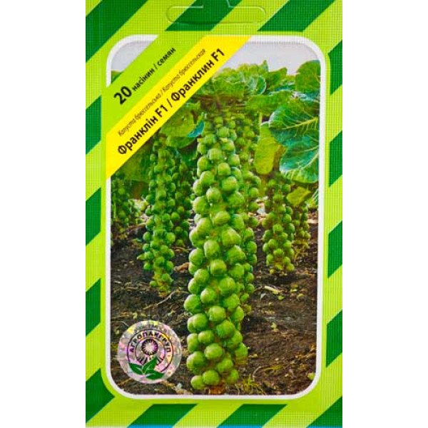 Семена капусты брюссельской Франклин F1 /20 семян/ *АгроПак*