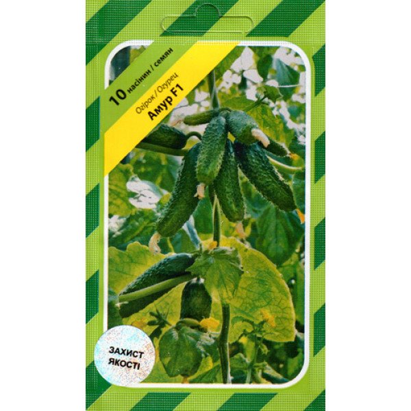Семена огурца Амур F1 /10 семян/ *АгроПак*