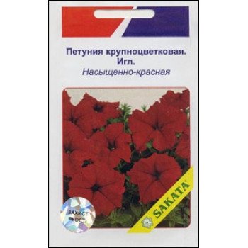 Петунія Ігл насичено-червона /20 насінин/ *АгроПак*