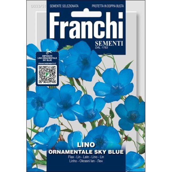 Льон декоративний Скай Блу /3 г/ *Franchi Sementi*