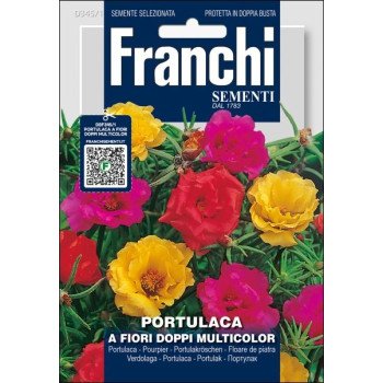 Портулак А Фіорі Доппі Мультиколор /1 г/ *Franchi Sementi*
