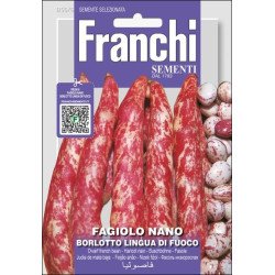 Фасоль Борлотто Лингва ди Фуоко Нано /50 г/ *Franchi Sementi*