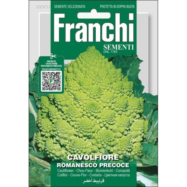 Капуста цвітна Романеско Прекоче /3,2 г/ *Franchi Sementi*
