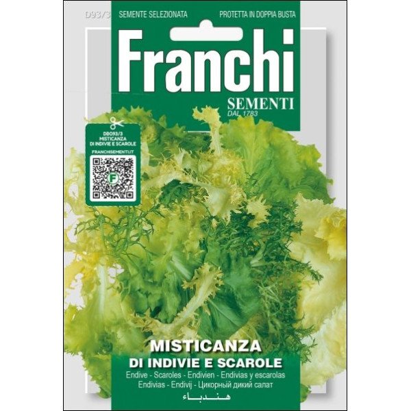 Салатна суміш Містиканца ді Індівіє е Скароле /12 г/ *Franchi Sementi*