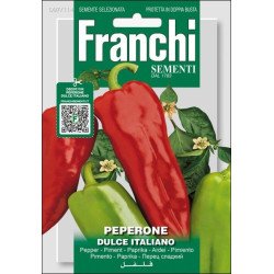 Перець солодкий Дульче Італьяно /1,5 г/ *Franchi Sementi*