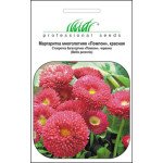 Маргаритка Помпон красная /0,01 г/ *Профессиональные семена*