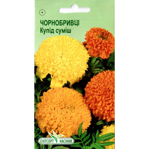 Насіння чорнобривців Купід суміш /0,1 г/ *ЕлітСорт*