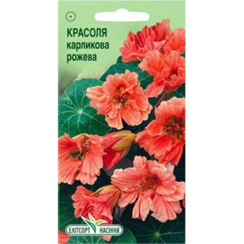 Настурция карликовая розовая /10 семян/ *ЭлитСорт*