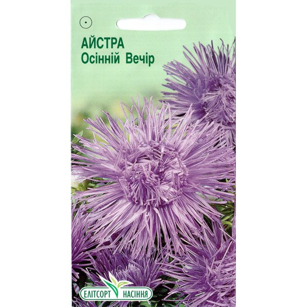 Насіння айстри Осінній Вечір /0,2 г/ *ЕлітСорт*