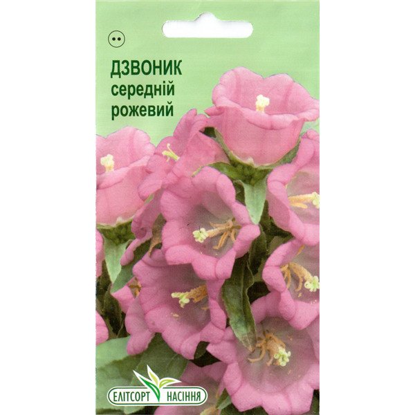 Семена колокольчика среднего розового /0,1 г/ *ЭлитСорт*