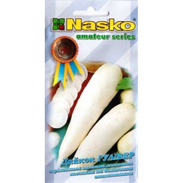 Насіння дайкона Гулівер /2 г/ *Наско*