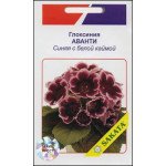 Глоксинія Аванті синя з білою облямівкою /10 насінин/ *АгроПак*