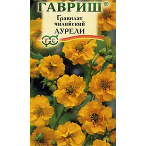 Насіння гравілату Аурелія чилійського /0,1 г/ *Гавриш*