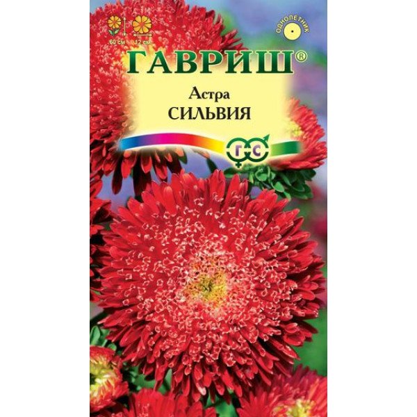 Семена астры Сильвия /0,3 г/ *Гавриш*