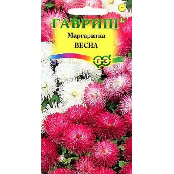 Насіння маргаритки Весна суміш /0,05 г/ *Гавриш*