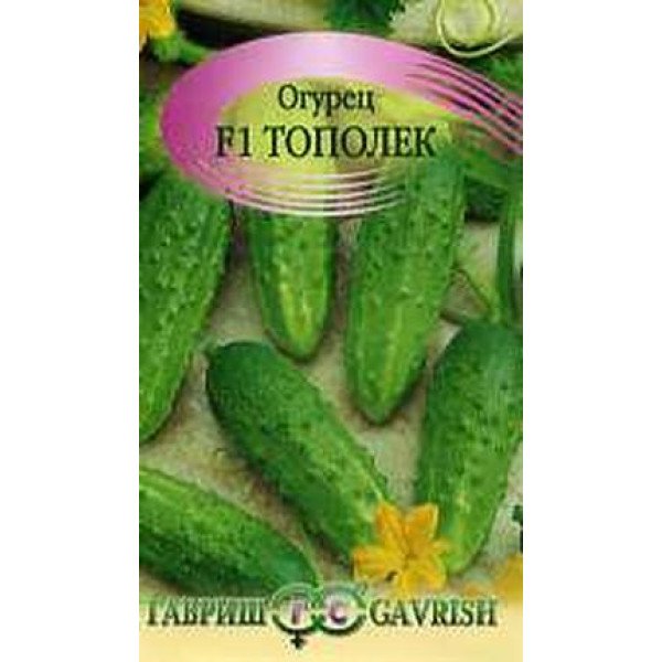 Насіння огірка Топольок F1 /10 насінин/ *Гавриш*