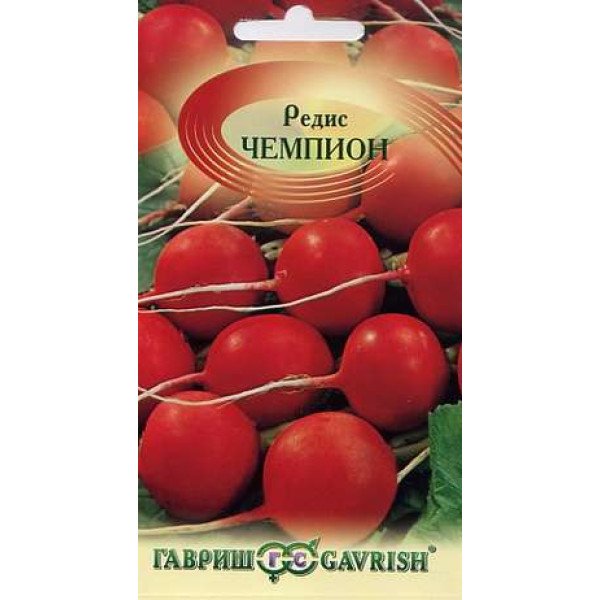 Семена редиса Чемпион /3 г/ *Гавриш*