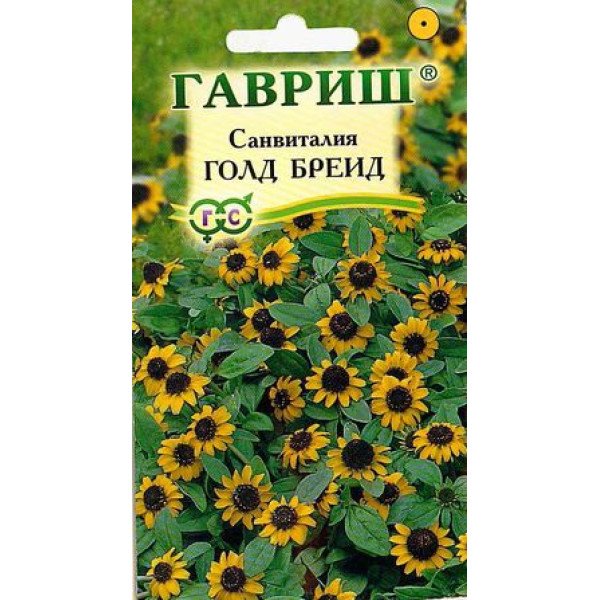 Насіння санвіталіі Голд Брейд /0,1 г/ *Гавриш*