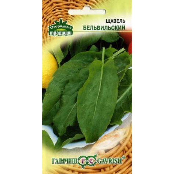 Насіння щавлю Бельвильский /1 г/ *Гавриш*