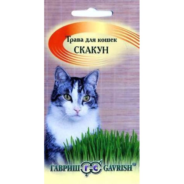 Семена травы для кошек Скакун /10 г/ *Гавриш*