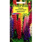 Люпин многолистный Минарет низкорослая смесь /0,5 г/ *Гавриш*