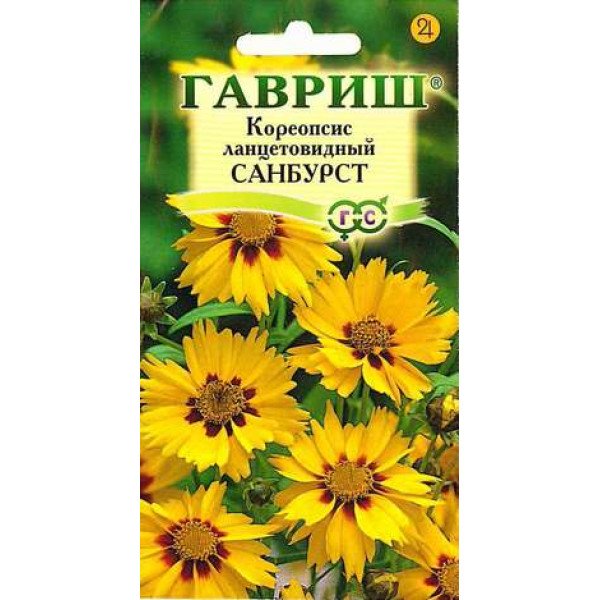 Насіння кореопсису ланцетоподібного Санбурст /0,1 г/ *Гавриш*