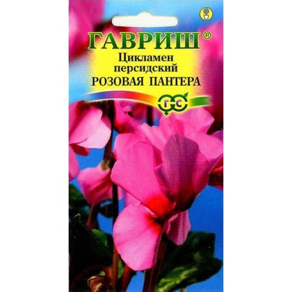 Насіння цикламена Рожева Пантера /3 насінини/ *Гавриш*