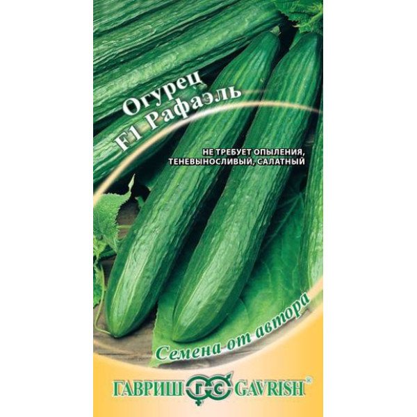 Семена огурца Рафаэль F1 /10 семян/ *Гавриш*