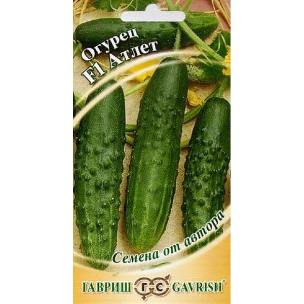 Насіння огірка Атлет F1 /10 насінин/ *Гавриш*