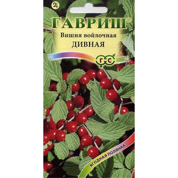 Вишня повстяна Дивна /0,5 г/ *Гавриш*