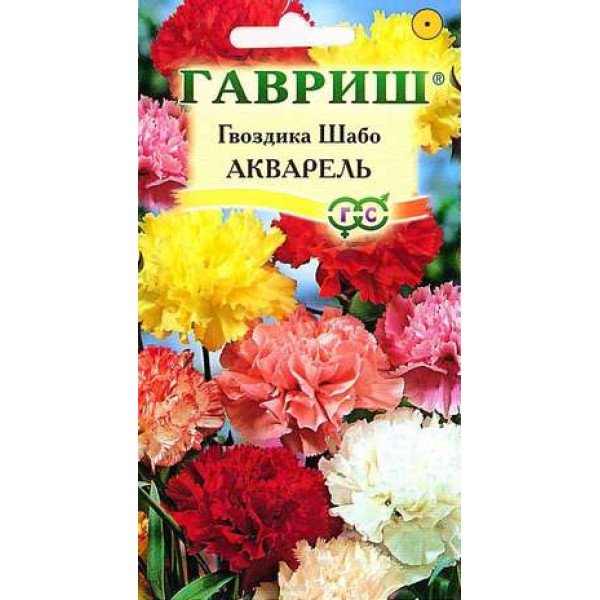 Гвоздика Шабо Акварель смесь /0,1 г/ *Гавриш*