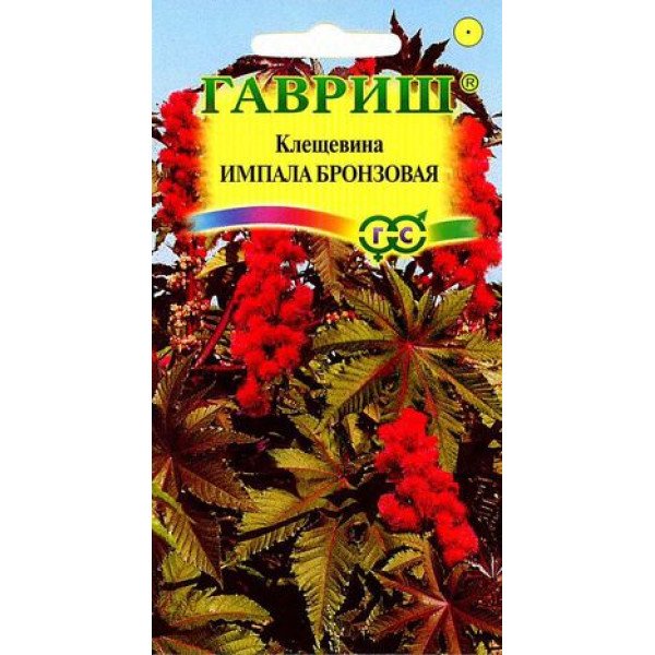 Рицина Імпала бронзова /5 насінин/ *Гавриш*